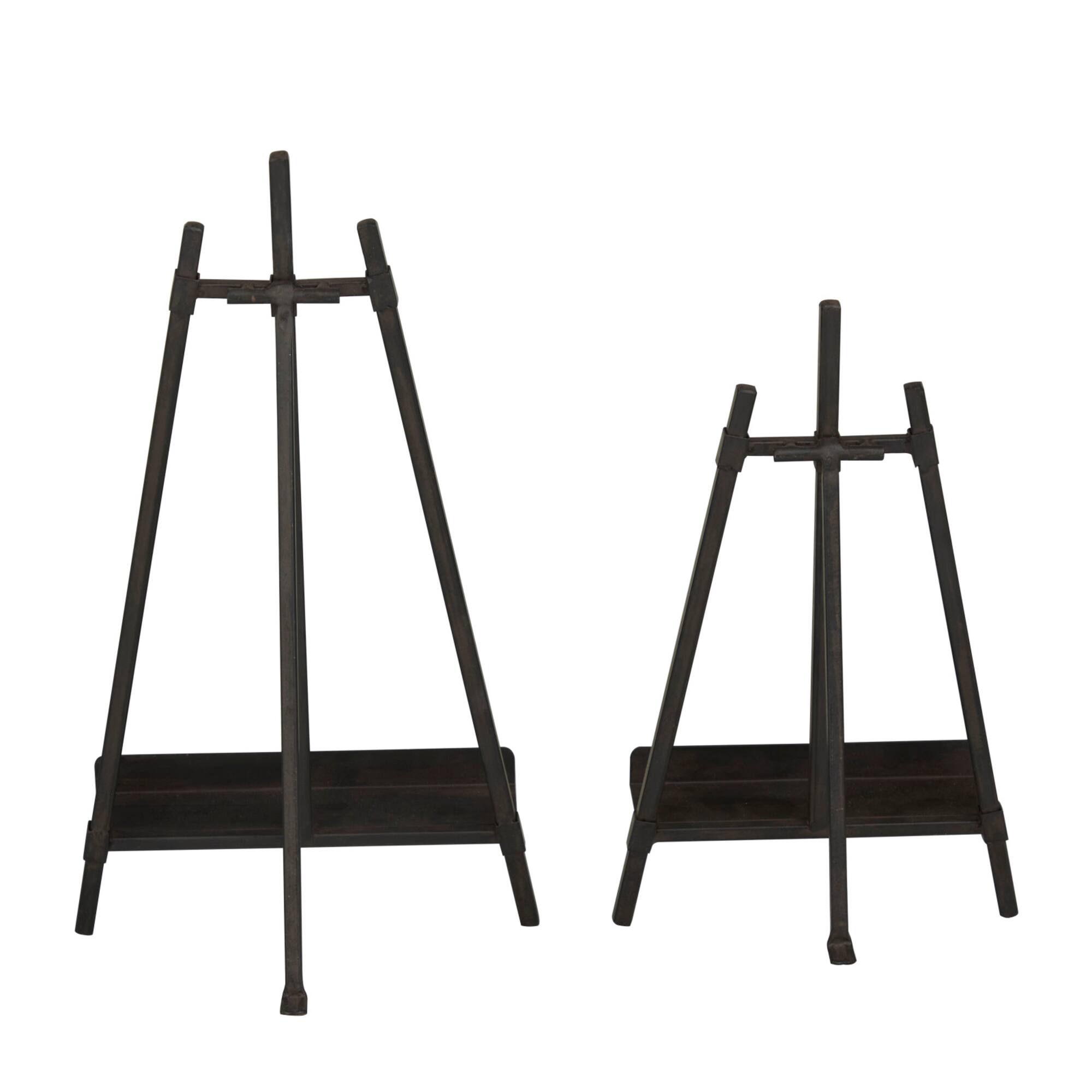 Black Traditional Easel